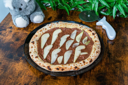 Pizza Nutella Poire